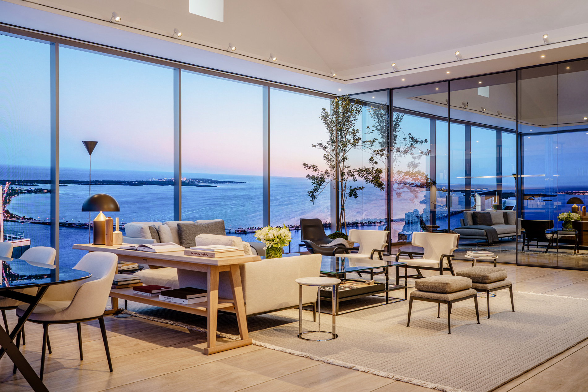 Luxury kitchen finishes at The Residences at 1428 Brickell