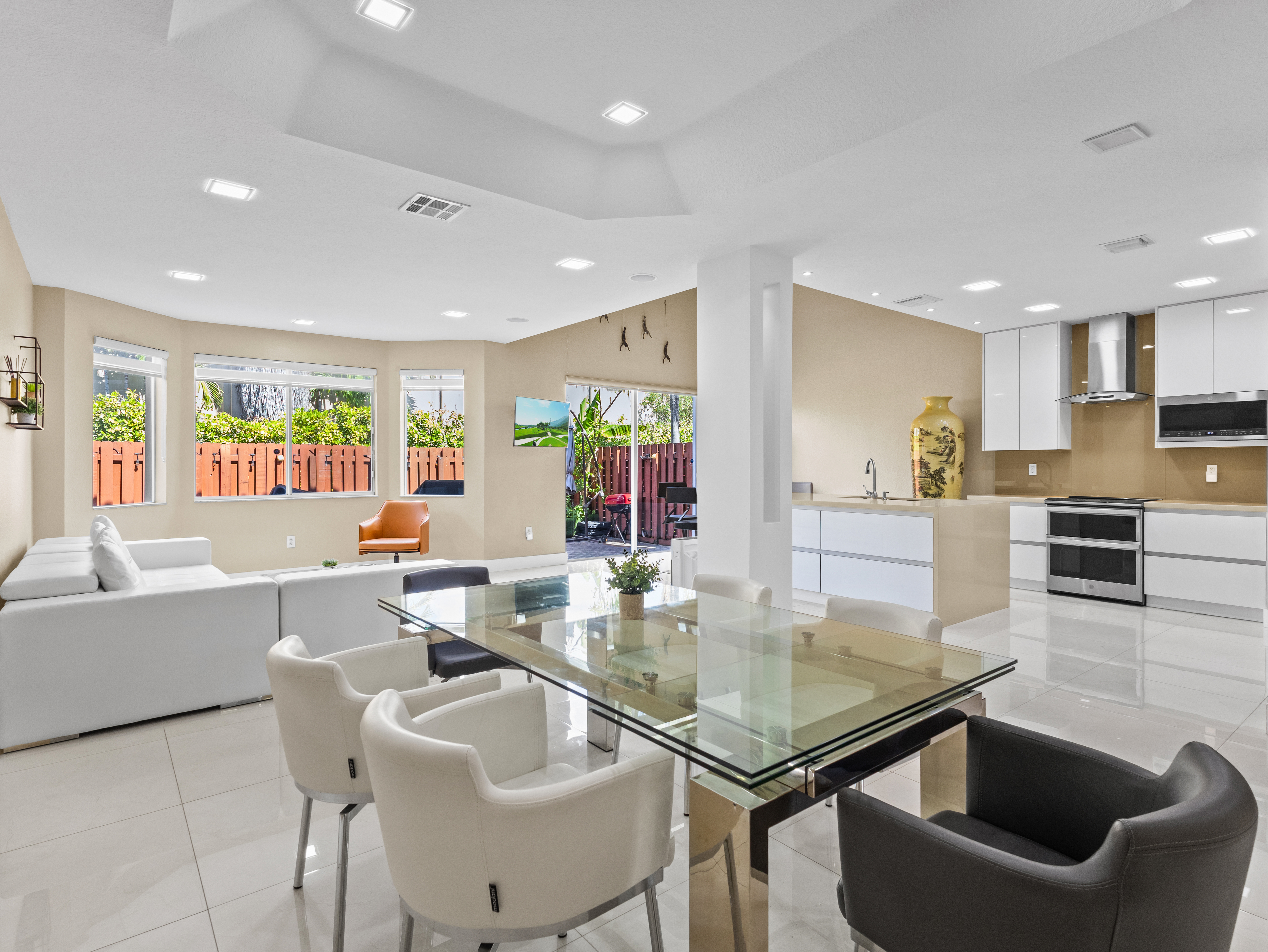 Renovated bathroom in a guard-gated Doral community coach home